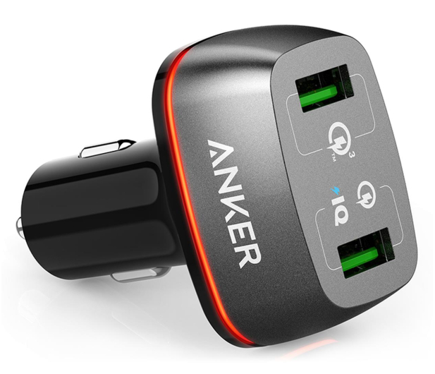 Anker Ładowarka samochodowa 2x USB, QC 3.0 - 525758 - zdjęcie